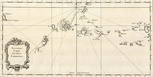 Carolines Map